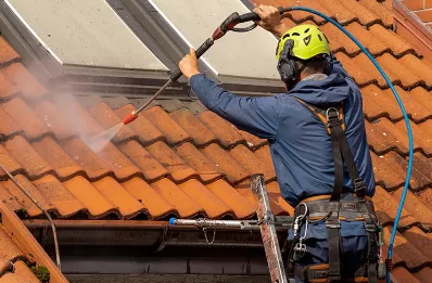 Démoussage et hydrofuge de toiture à Cauzac